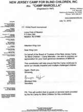 Thank You Letter
