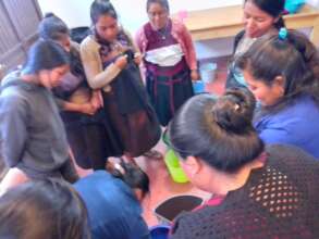 Taller de lavado de materias primas