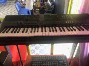 Keyboard and mixer