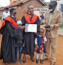 hairdressing certificate handover ceremony