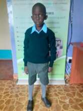 one of our  primary school student beneficiaries
