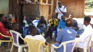 students discussing about sex education