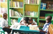 provision of community children library in karu.
