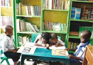 provision of community children library in karu.