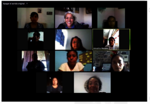 Work meetings with zapotec women