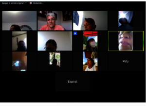 Sharing strategies at a distance