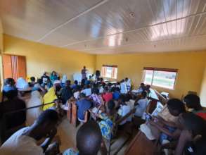 Orientation session with students 1