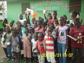 Students and tutors of Restore Hope: Liberia