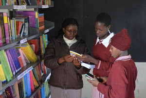 The Joe Gracey Library at Simbara Secondary
