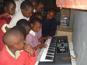 Music Class at Mahiga Hope High School