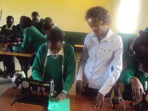 Sewing classes are a big hit (even with the boys)!