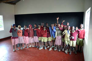 Dirt floors no more! A new primary classroom