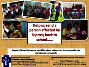 Help Send a Person Affected by Leprosy