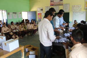 Baal Sansad Election & Ballot paper counting