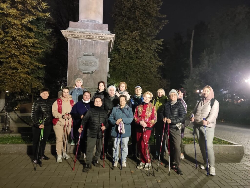 Scandinavian walking master class in Yaroslavl