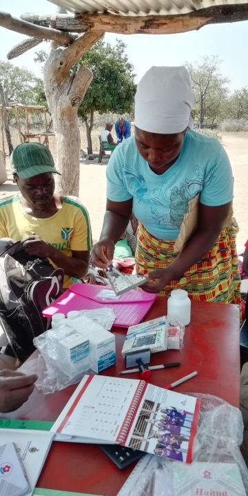Distribute ART to 1400 Villagers in Zimbabwe