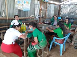 Emerging Women Leaders work with health department