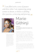 Support Marie's Participation in the Fellowship