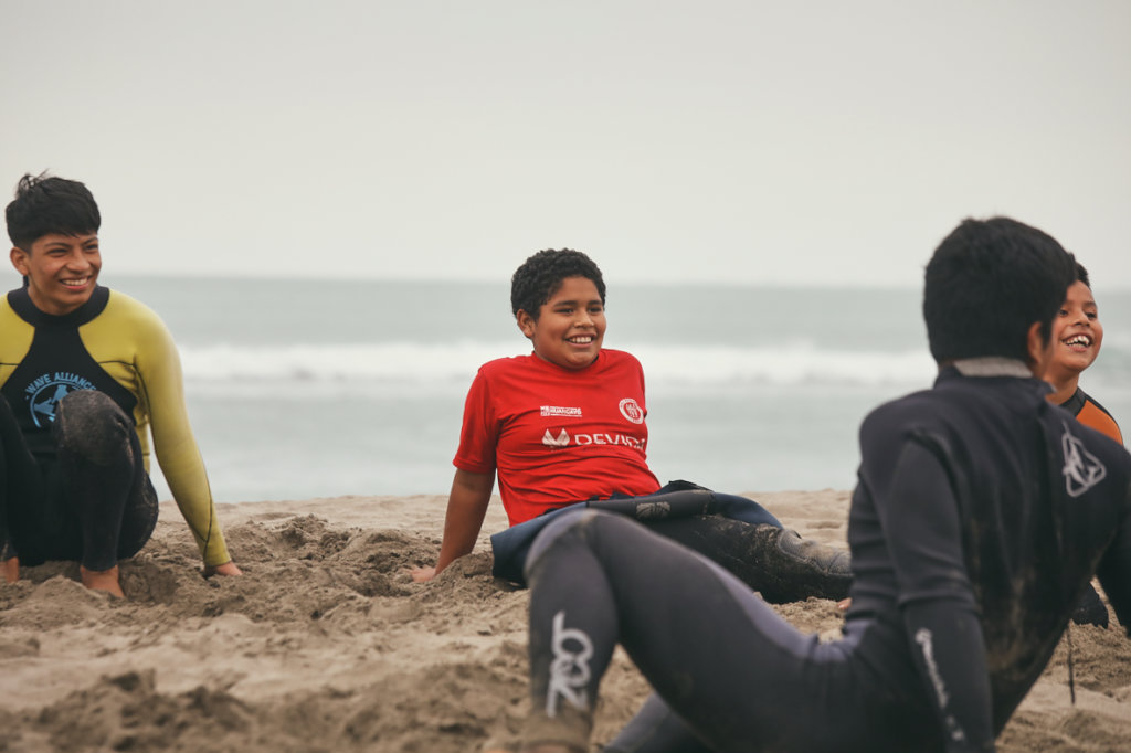 Support disadvantage children through Surf Therapy