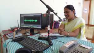 Radio Class taken by teachers