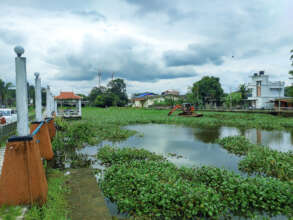 Water Hyacinth removal progressing