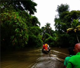Boating on the Meenanthara at Elipulikkattukadavu