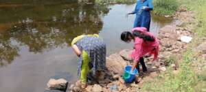 Sample collection at Kuruvamuzhi