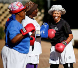 Boxing Grannies