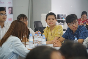 Students in the Orientation Conference in Hanoi