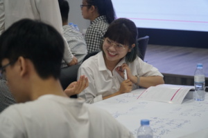 Students in the Orientation Conference in Hanoi