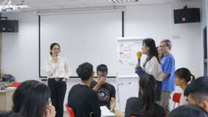 "Become a leader" training course