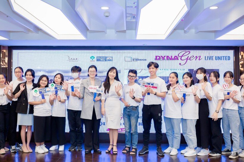 Members of DynaGen Live United 3rd course in HCM