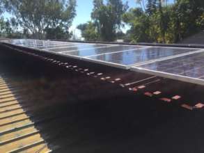 Another perspective of Phase 1 solar panel