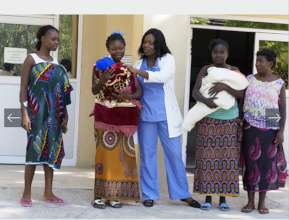 Mom's talking with Medical Officer In Charge