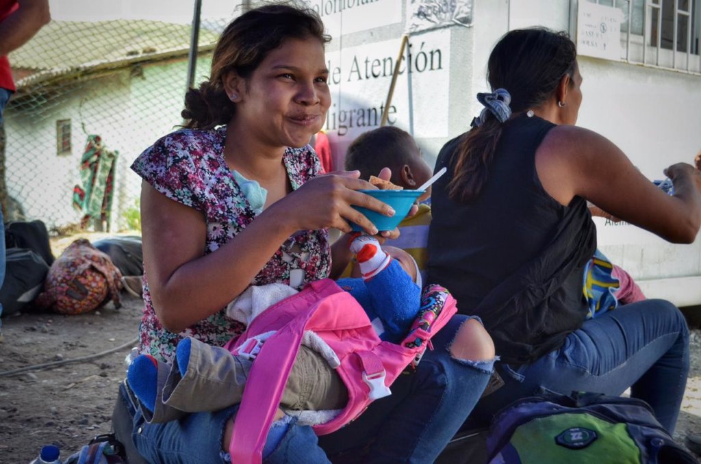 Provide Meals for Venezuelan Refugees in Colombia