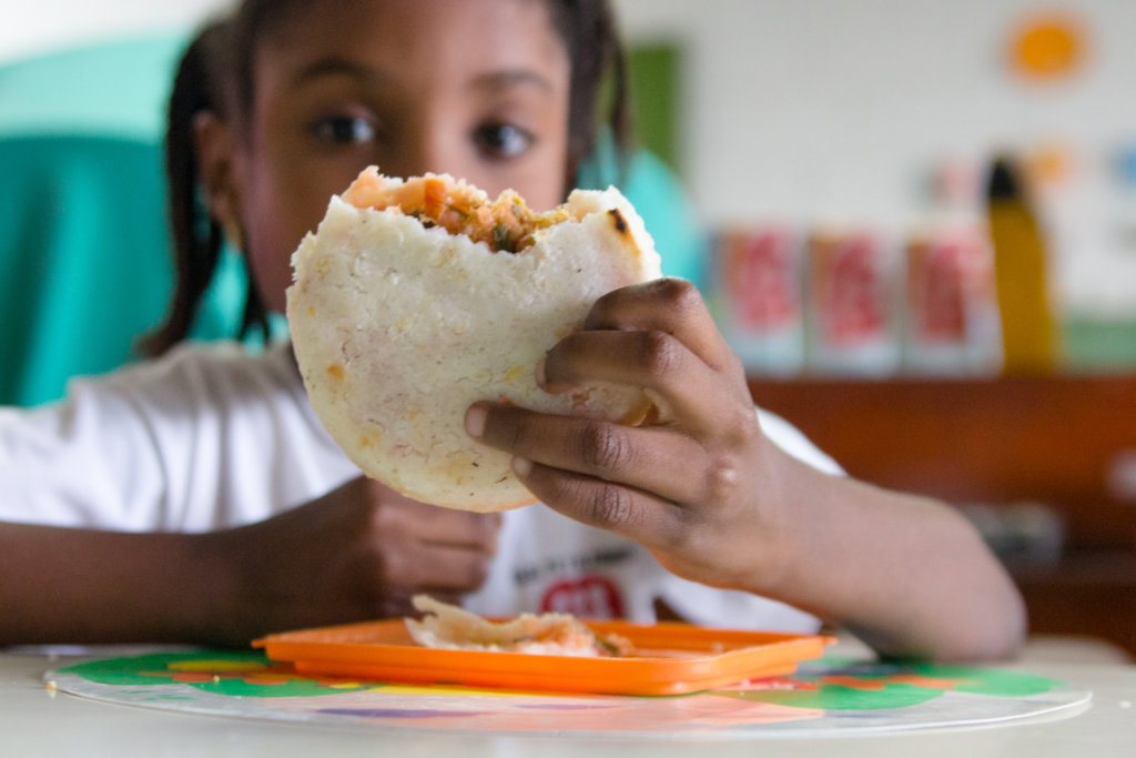 A meal for 540 children to finish school