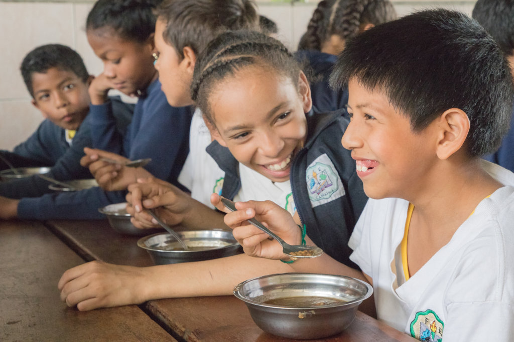 A meal for 540 children to finish school