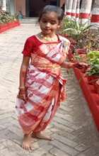 Yashvi before attending a dance class!