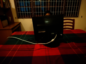 Donation of computer and WIFI