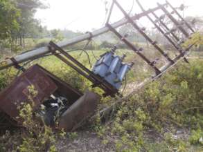 Fallen Electric Poles and Distribution Mediums