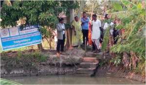 Field training Pond Restoring & Integrated Farming