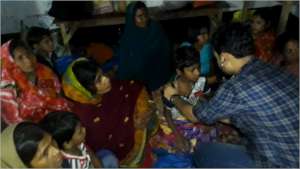 Sabuj Sangha Medical team visits ailing people