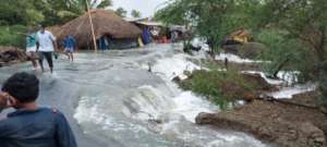 Roads Washed Away