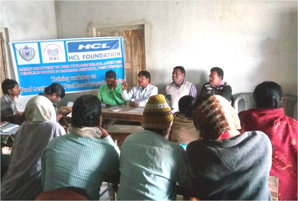 Training: Pond Restoring & Integrated Farming
