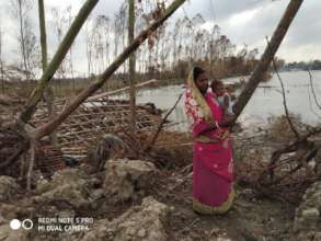 Without Shelter- Mother & Child