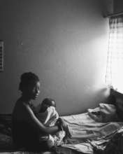 Mum with her sweet baby