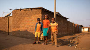 Jacques' Home and some of his children