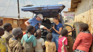 Home Storytellers team preparing for filming