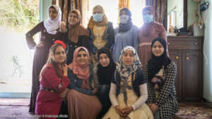 Asmaa and the teenage girls she has empowered