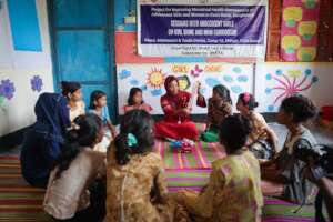 "Girl Shine" session regarding Menstrual Health